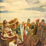 0 Phoenicians trading tyrian purple, Leighton 1895 | Purple: How a Failed Chemistry Lab Experiment Altered 19th Century Class Structure | Writer Mariecor | WriterMariecor.com