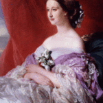 4b Franz Xaver Winterhalter Portrait of Empress Eugenie 1894 | Purple: How a Failed Chemistry Lab Experiment Altered 19th Century Class Structure | Writer Mariecor | WriterMariecor.com