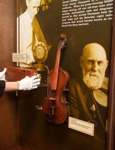 Uncle Jimmy Thompson Fiddle From First Grand Ole Opry Broadcast | WriterMariecor.com