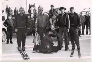 1956 Leadville Skijoring Winners and their Riders | Writer Mariecor | WriterMariecor.com