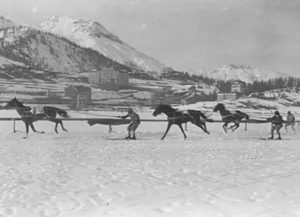 Olympic skijoring in 1928 Switzerland | Writer Mariecor | WriterMariecor.com | Writer Mariecor | WriterMariecor.com