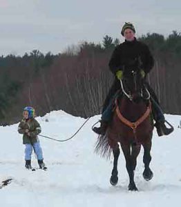 Youth Skijoring | Writer Mariecor | WriterMariecor.com