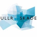 Ullr Skade logo with blue | Writer Mariecor | WriterMariecor.com